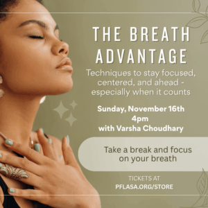 The Breath Advantage: Techniques to stay focused, centered, and ahead - especially when it counts: 11/16/25
