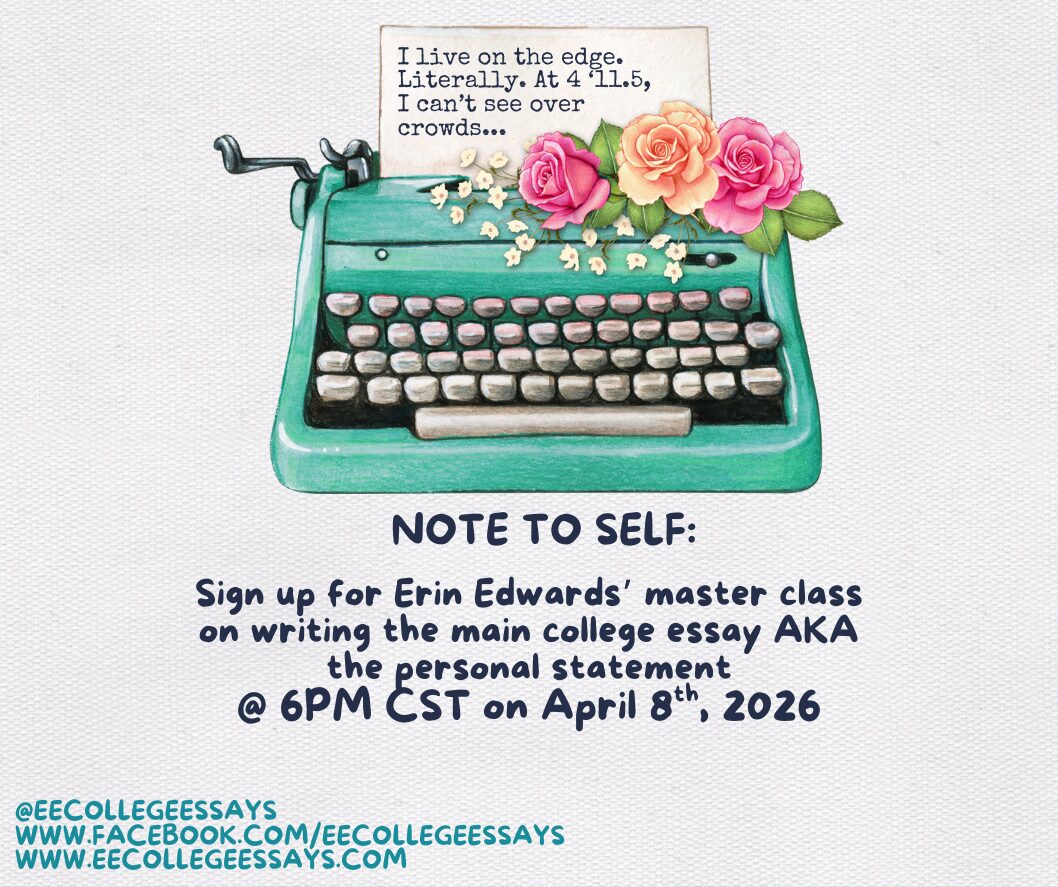 Introduction to the Common Application Personal Statement: 4/8/2026