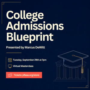 College Admissions Blueprint: 9/29/26
