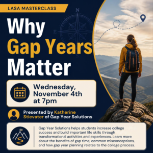Why Gap Years Matter: 11/4/26